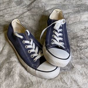 Navy Blue All Star Converse